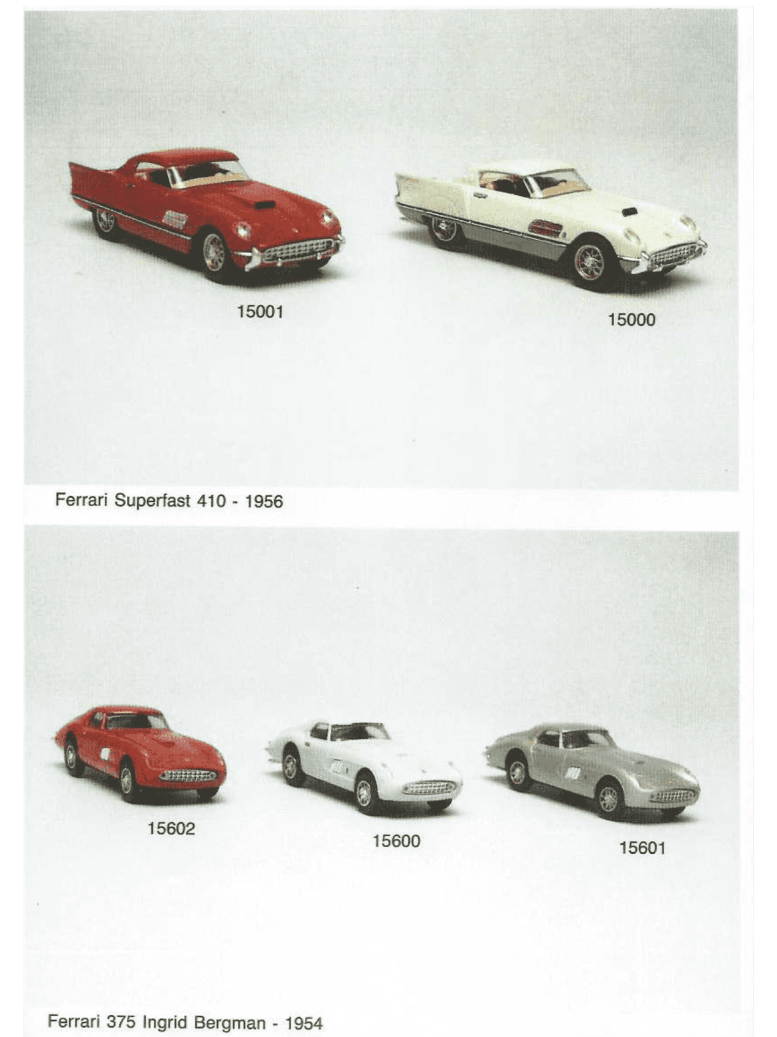 Degna di nota la 375 MM “Ingrid Bergman” che Roberto Rossellini fece ridisegnare da Pininfarina come regalo per la moglie.