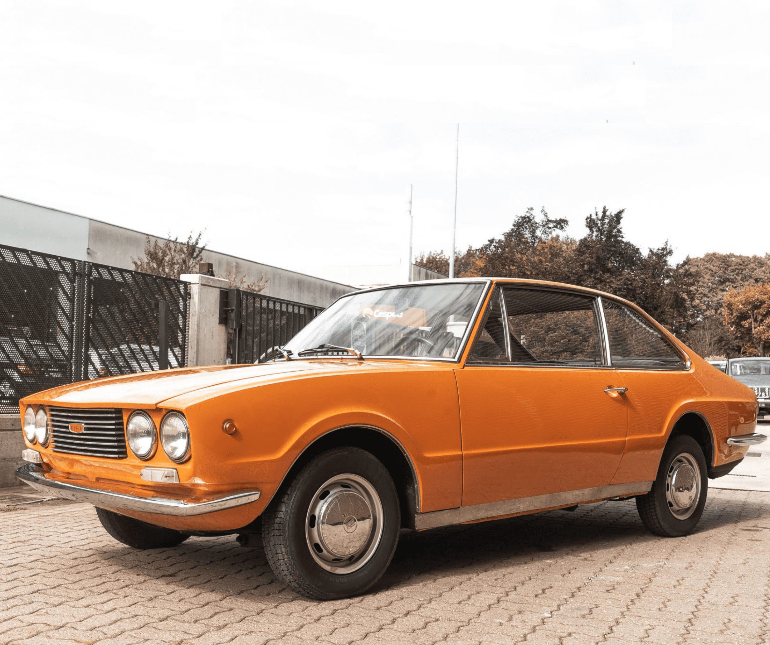 La Eveline, basata sulla Fiat 124 è valsa a Vignale il premio Mercurio d’Oro.