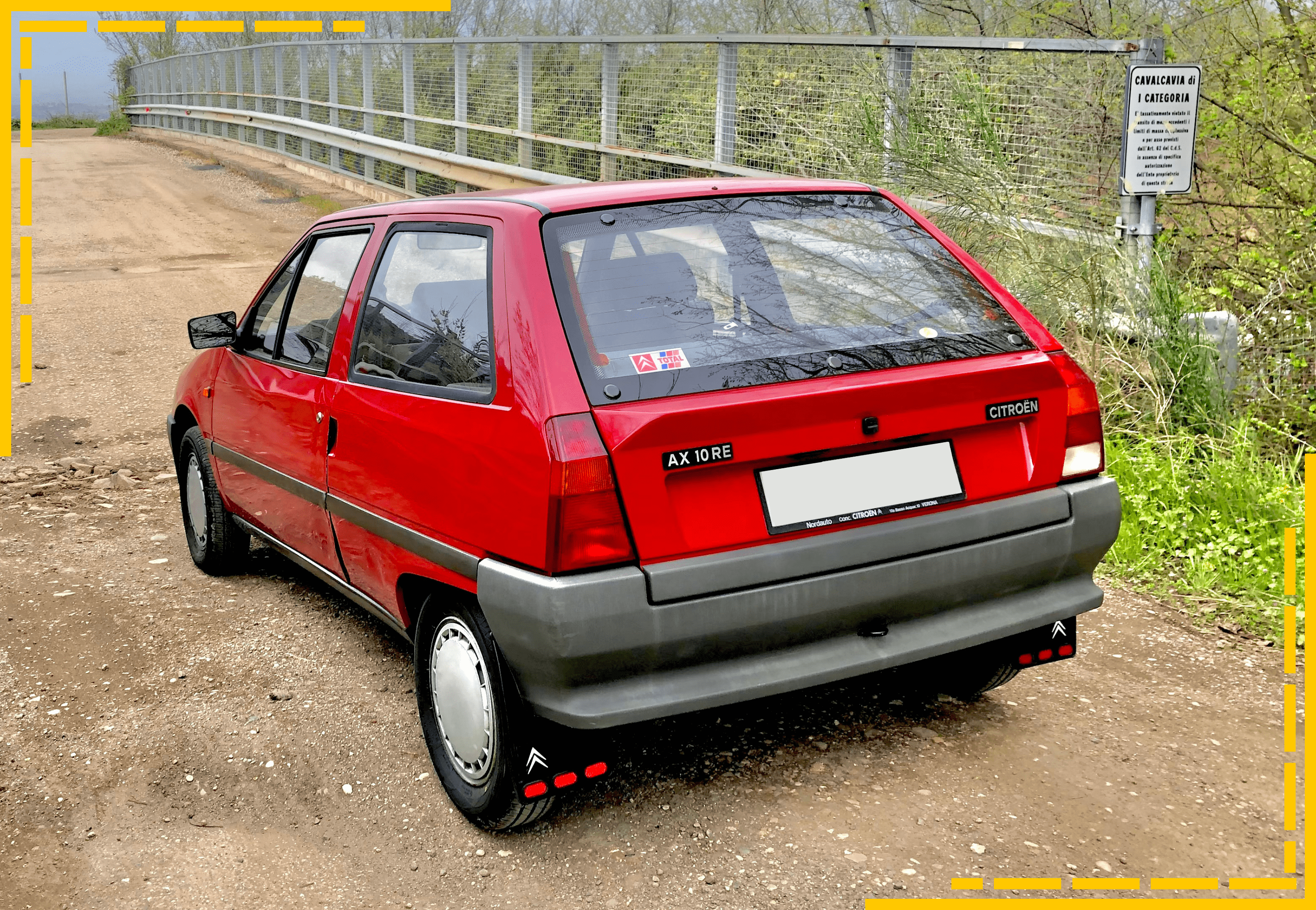 La Citroën AX 10 RE di giurally.