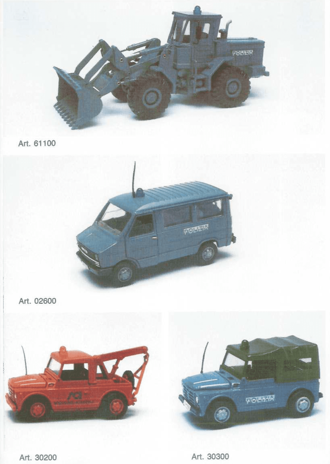 Altre varianti Old Cars delle forze dell'ordine e di emergenza.