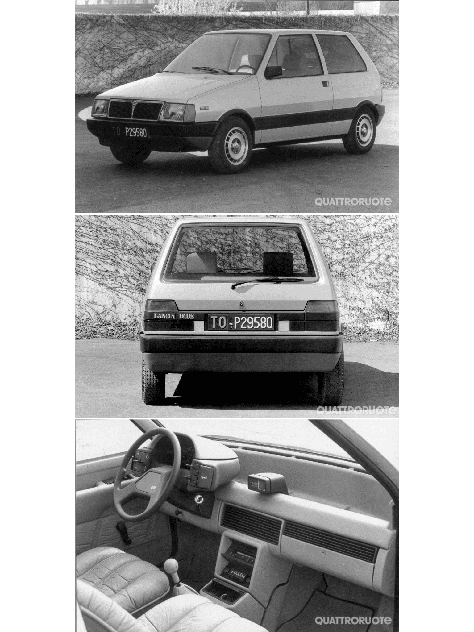 In origine doveva nascere come Lancia. BCDE era il nome del progetto.