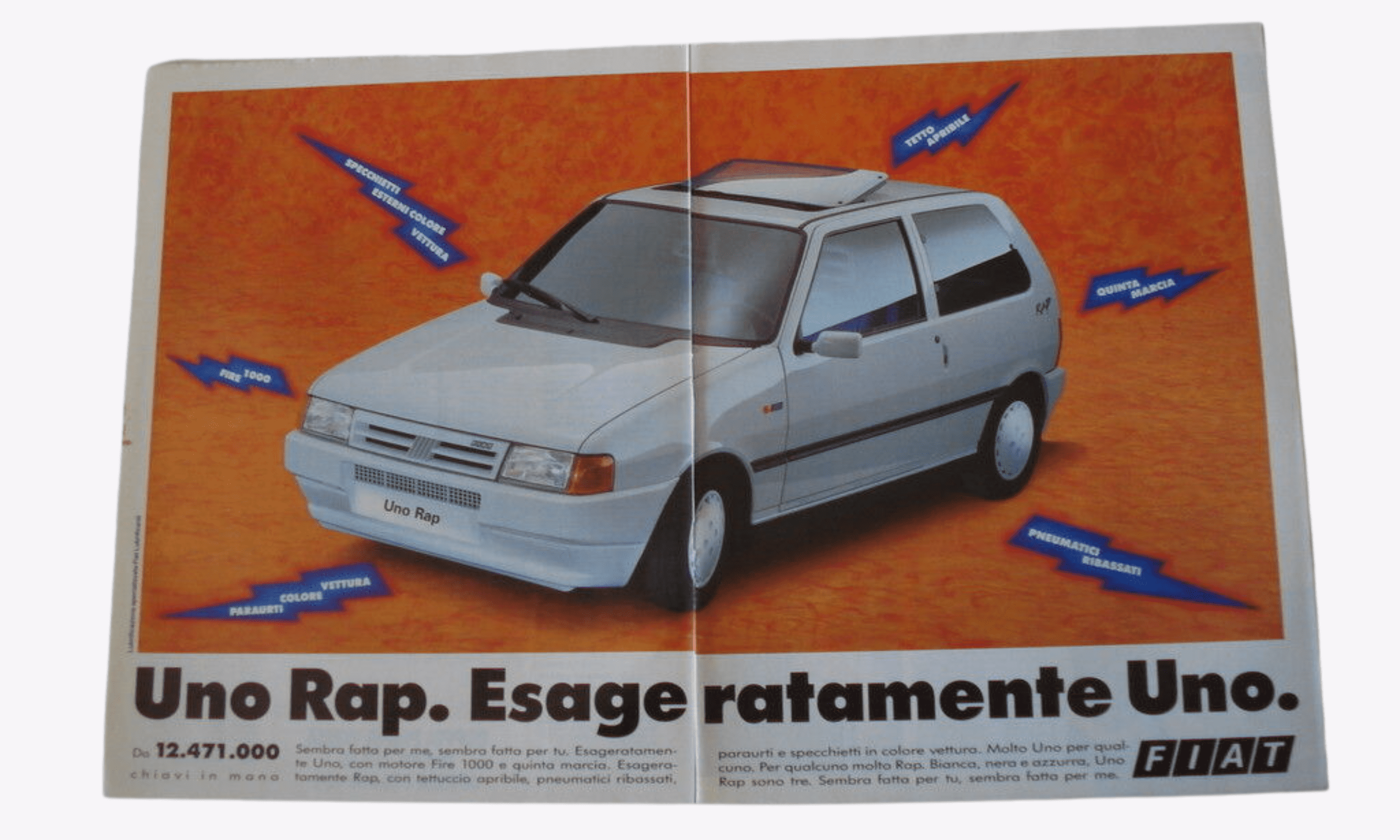 La Rap del 1992 è la prima serie speciale della Uno seconda serie. Si rivolge a un pubblico giovane.